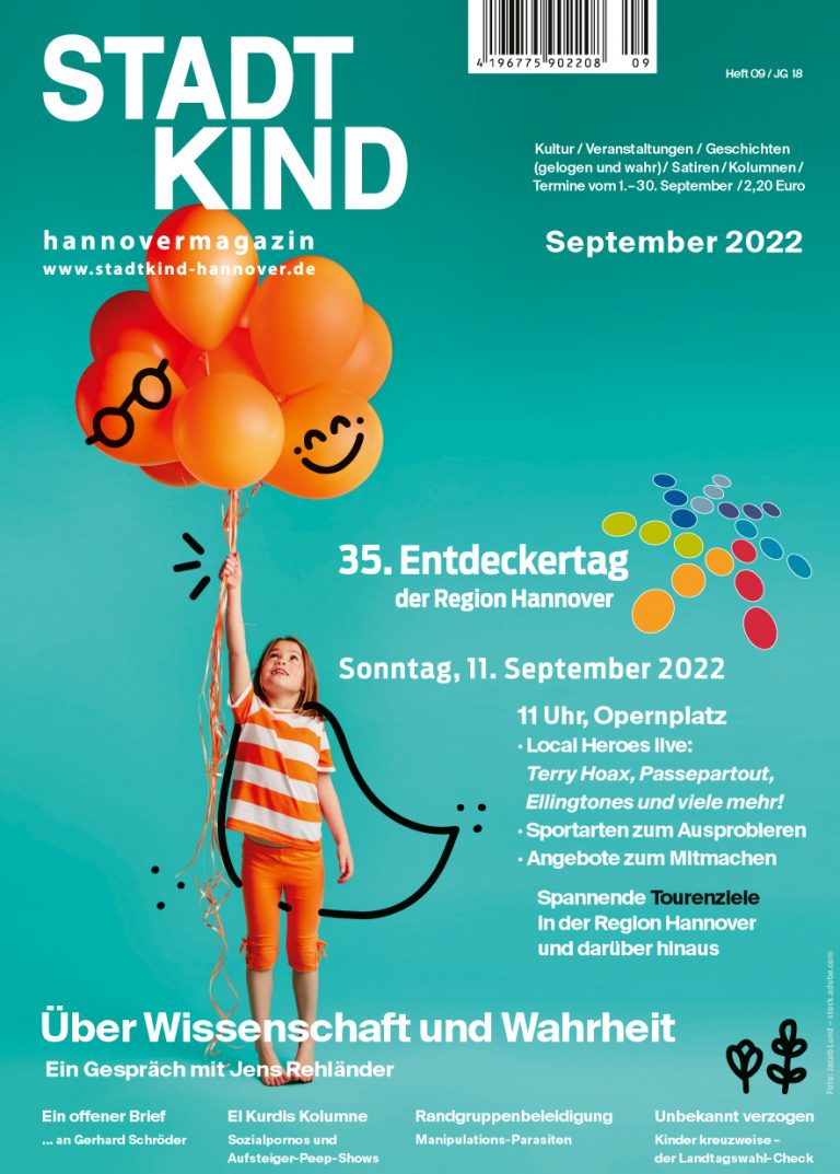 Das September – Stadtkind ist da! | STADTKIND - hannovermagazin