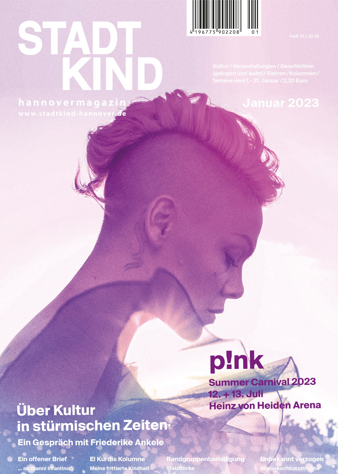 Das neue Jahr steht vor der Tür. Das neue STADTKIND ist schon da